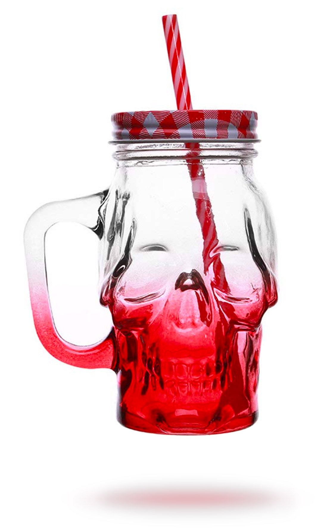 Mug Tête de Mort Rouge