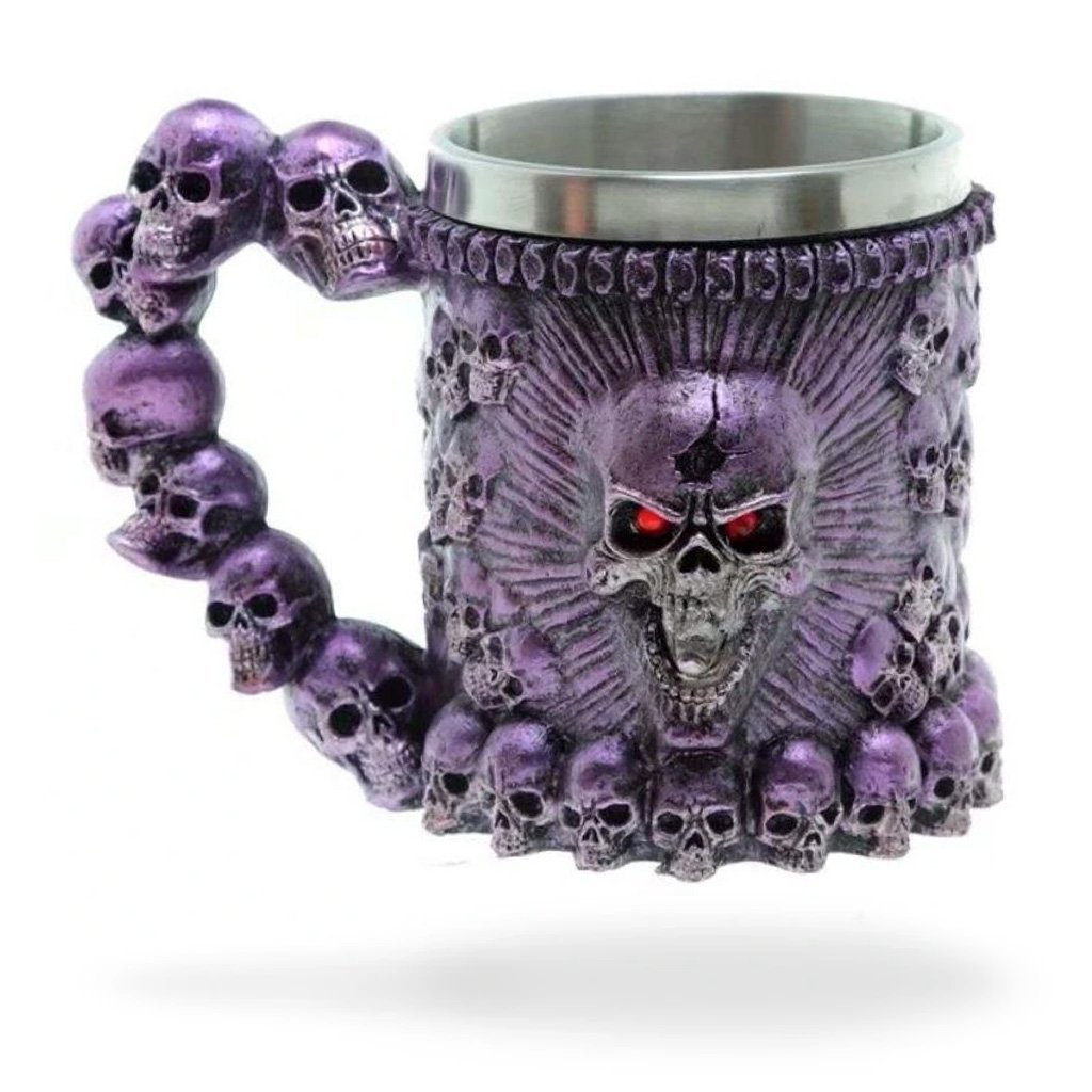 Mug Crâne Violet
