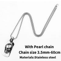 Thumbnail for Médaillon Tête de Mort (Acier)