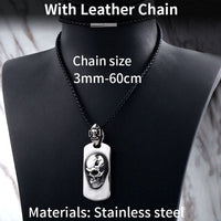 Thumbnail for Médaillon Tête de Mort (Acier)