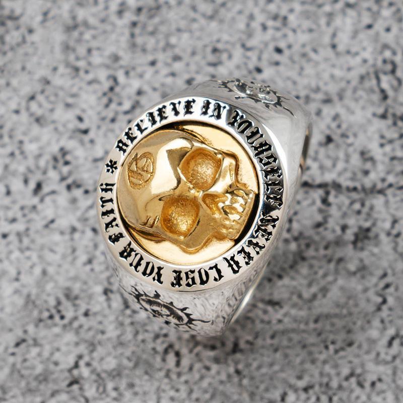 Chevalière Homme Dorée (Argent)