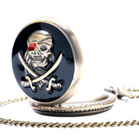Thumbnail for Montre à Gousset Skull <br/> Sabres de Pirate