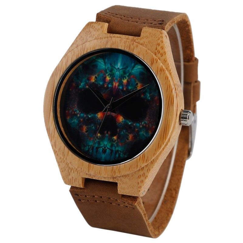 Montre Crâne Coloré