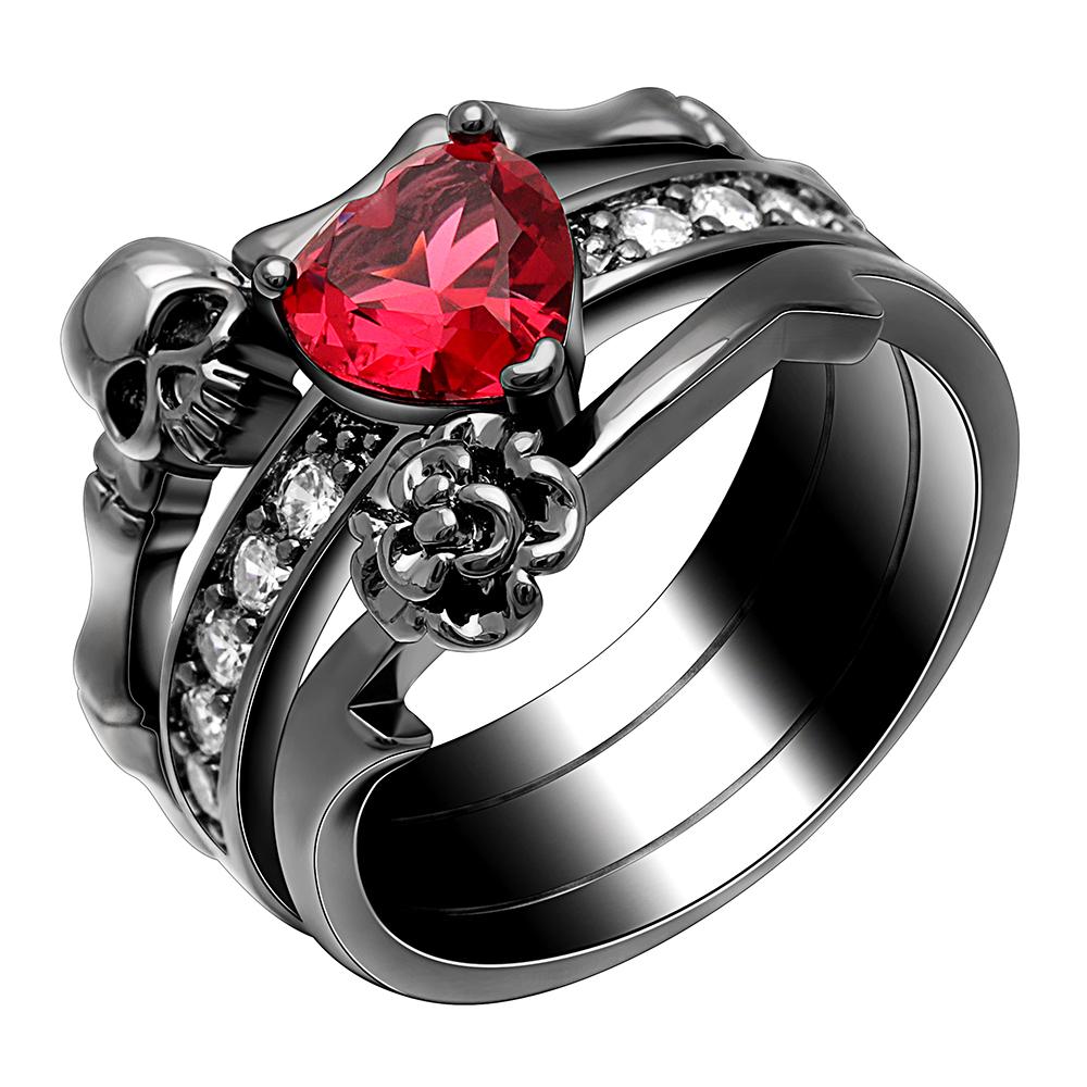 Bague Gothique Love (Acier)