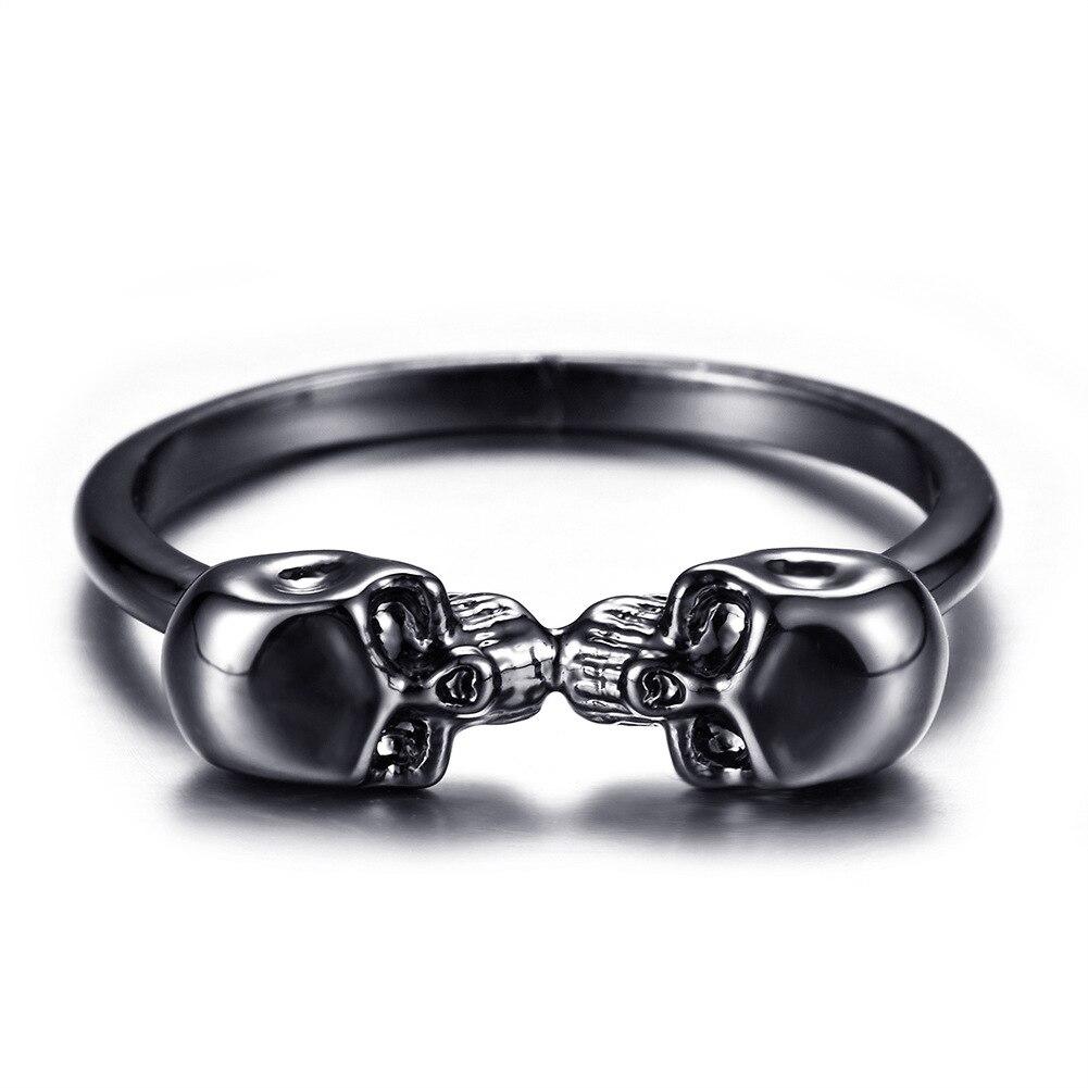 Bague Skull Kiss (Acier)