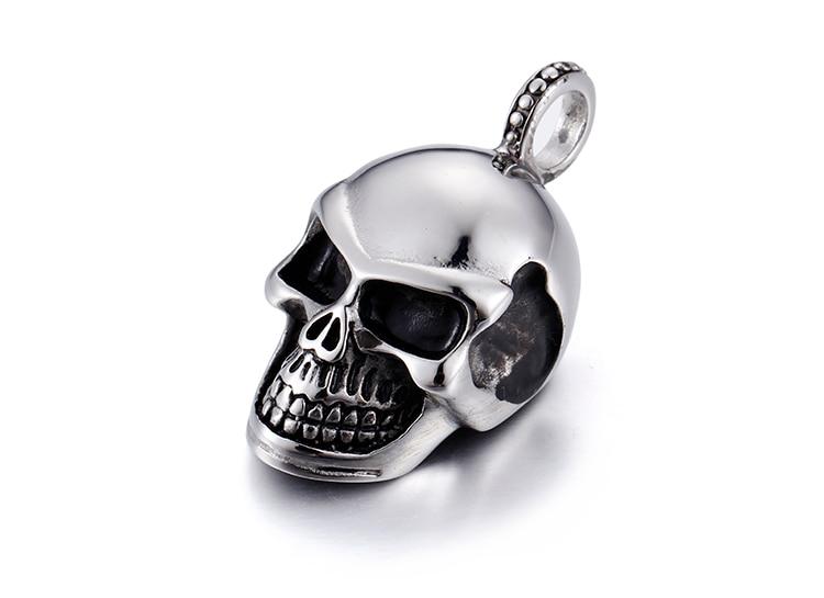 Collier Skull (Acier)