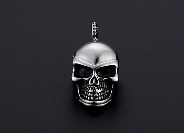 Collier Skull (Acier)