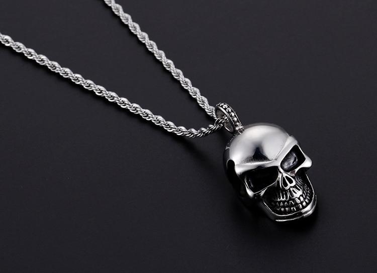 Collier Skull (Acier)