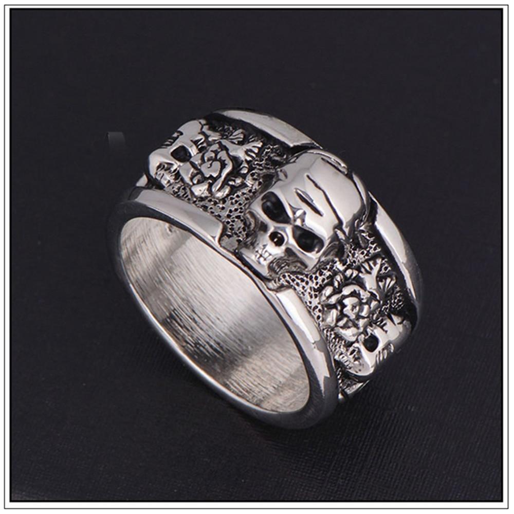 Bague Punk Homme (Acier)