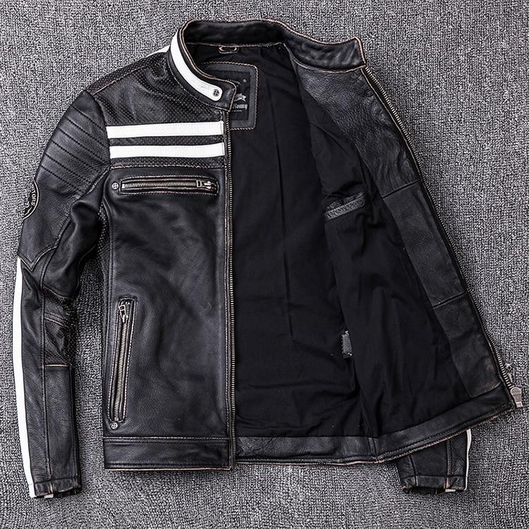 Veste Moto <br/> Tête de Mort (Cuir)