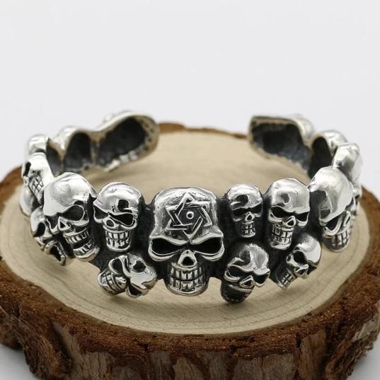 Bracelet Viking Authentique (Argent)