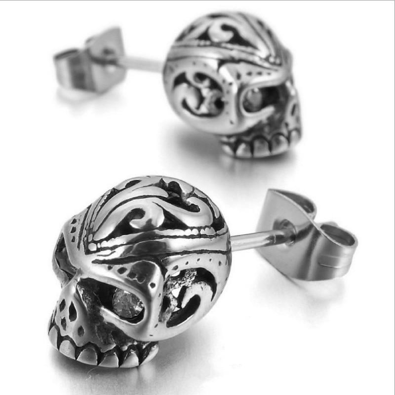 Boucles d'Oreilles Crâne Diable