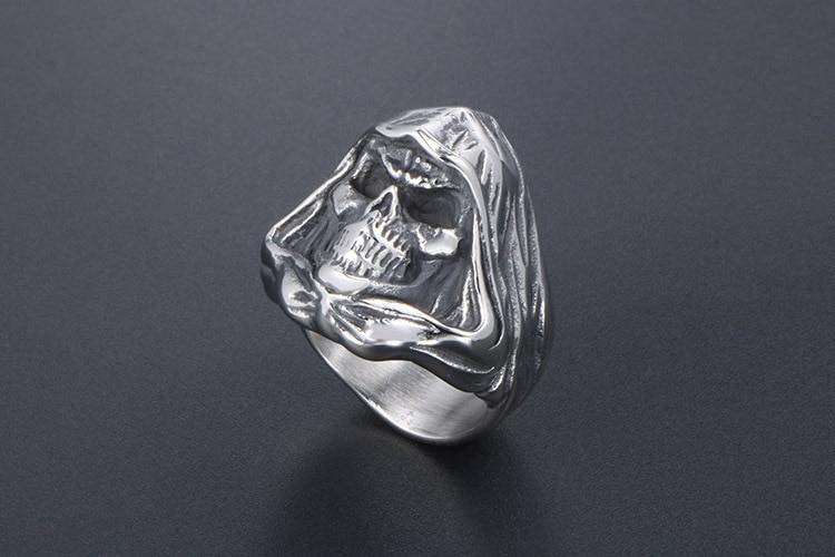 Bague Faucheuse <br/> De La Mort (Acier)