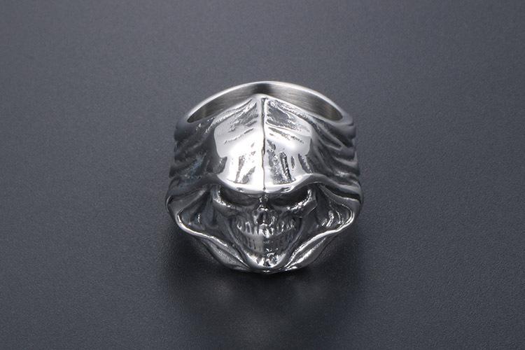 Bague Faucheuse <br/> De La Mort (Acier)