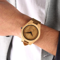 Thumbnail for Montre en Bois Homme