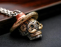 Thumbnail for Pendentif Crâne Mexicain (Cuir)