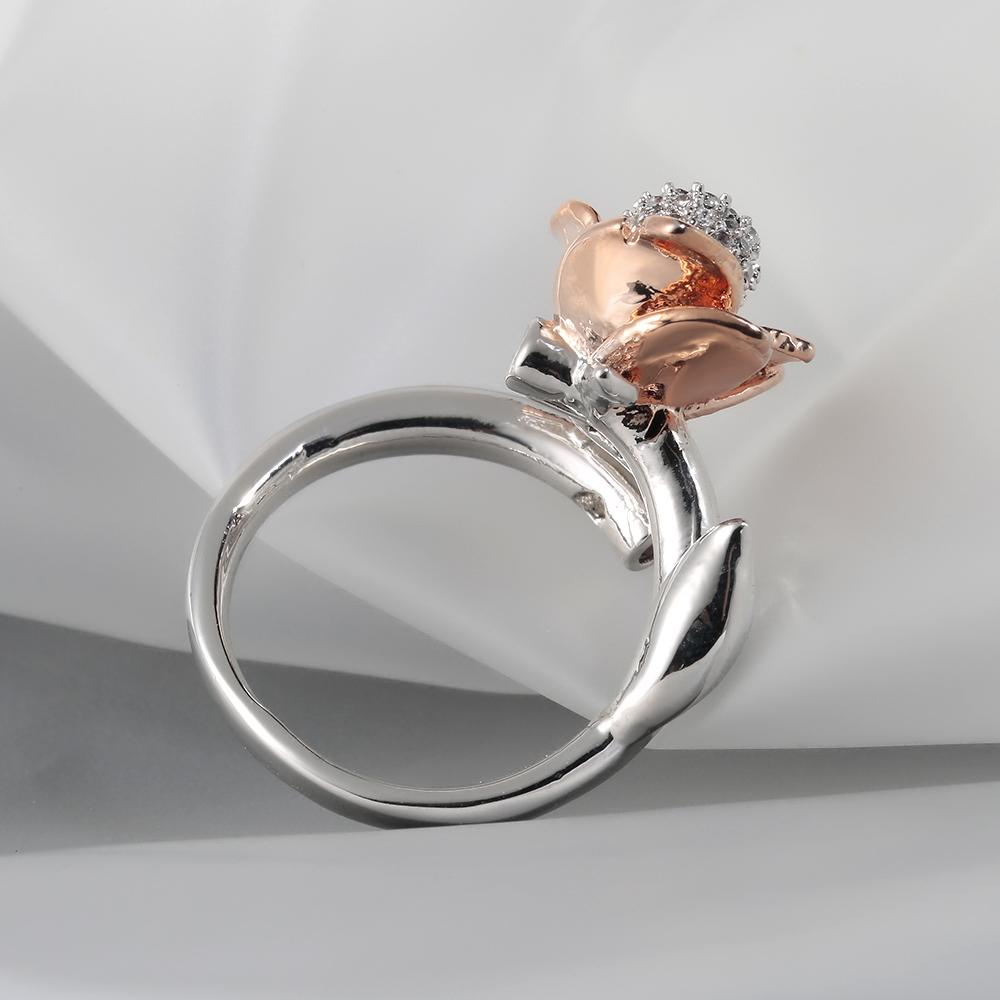 Bague Rose Maudite (Acier)