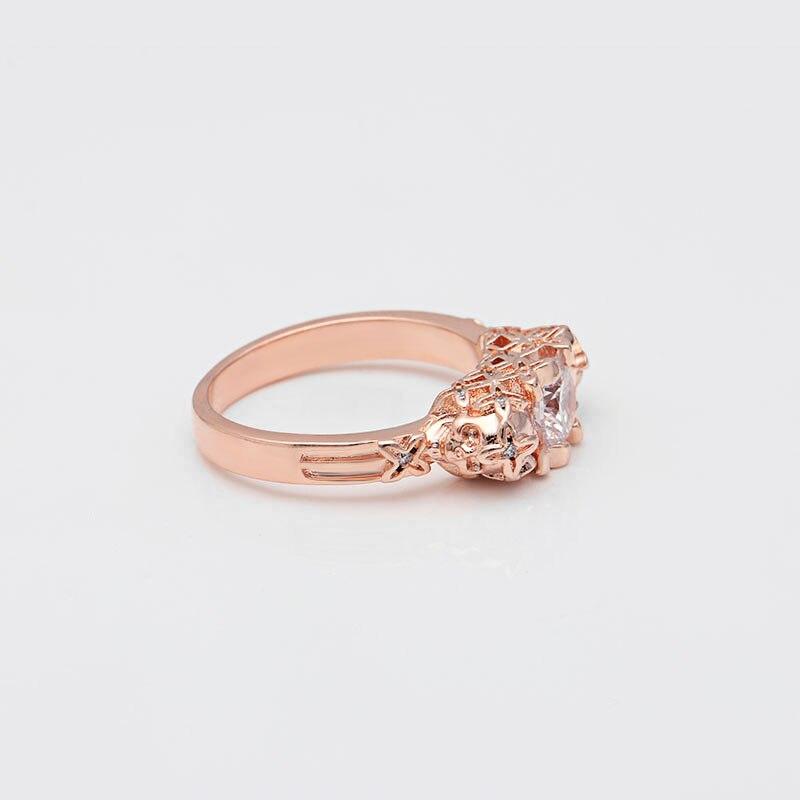 Bague Crâne Rose (Acier)