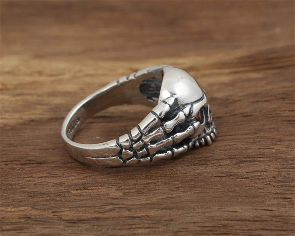 Bague Homme Style Rock (Argent)