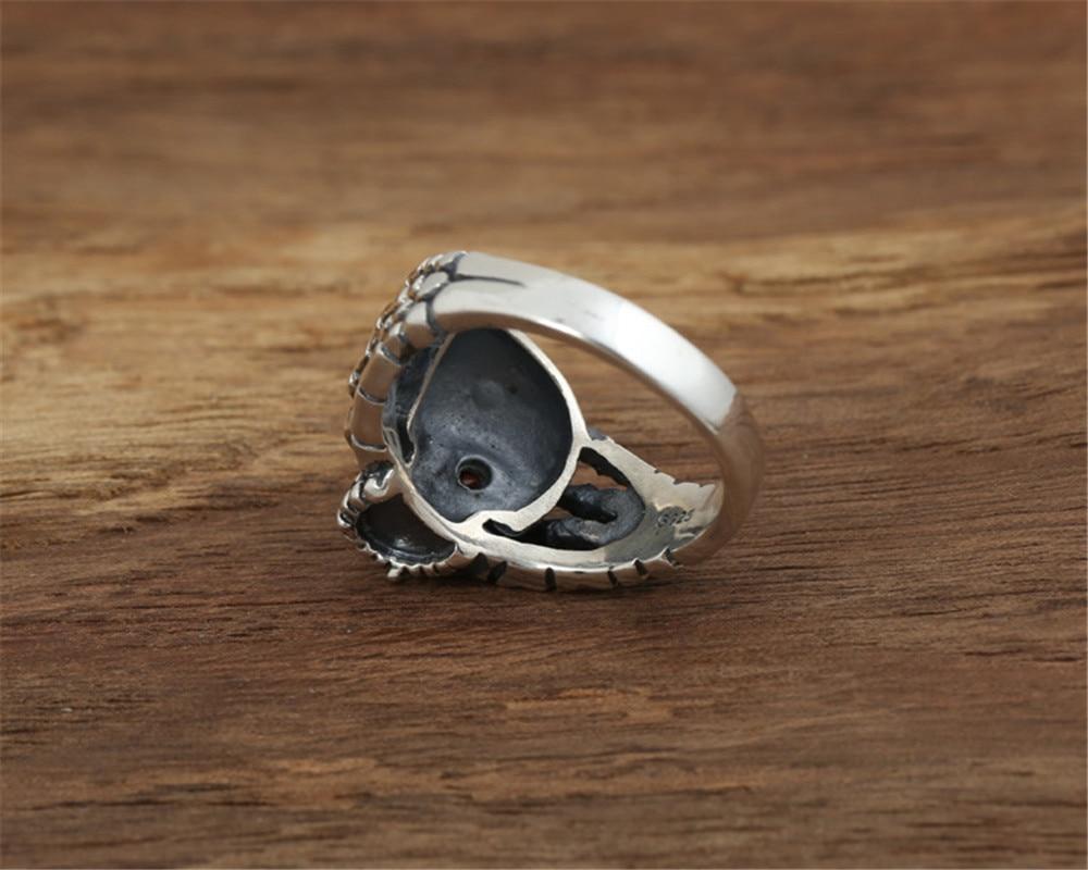 Bague Homme Style Rock (Argent)