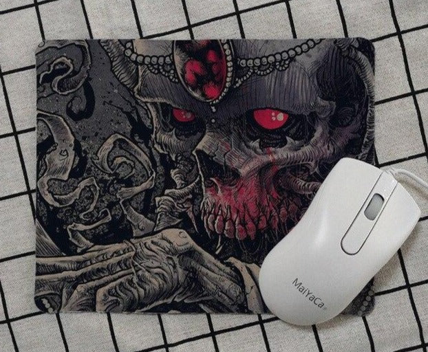 Tapis de Souris Tête de Mort Démon
