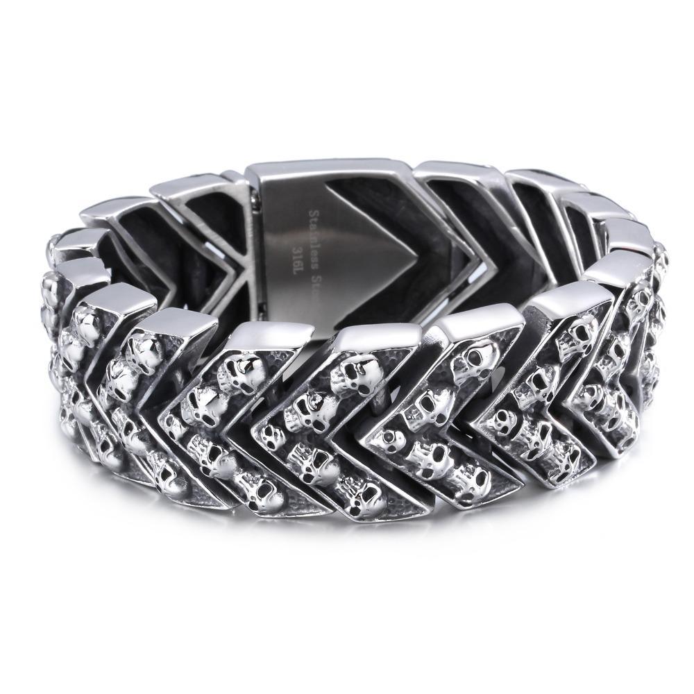 Bracelet Biker Harley (Acier)