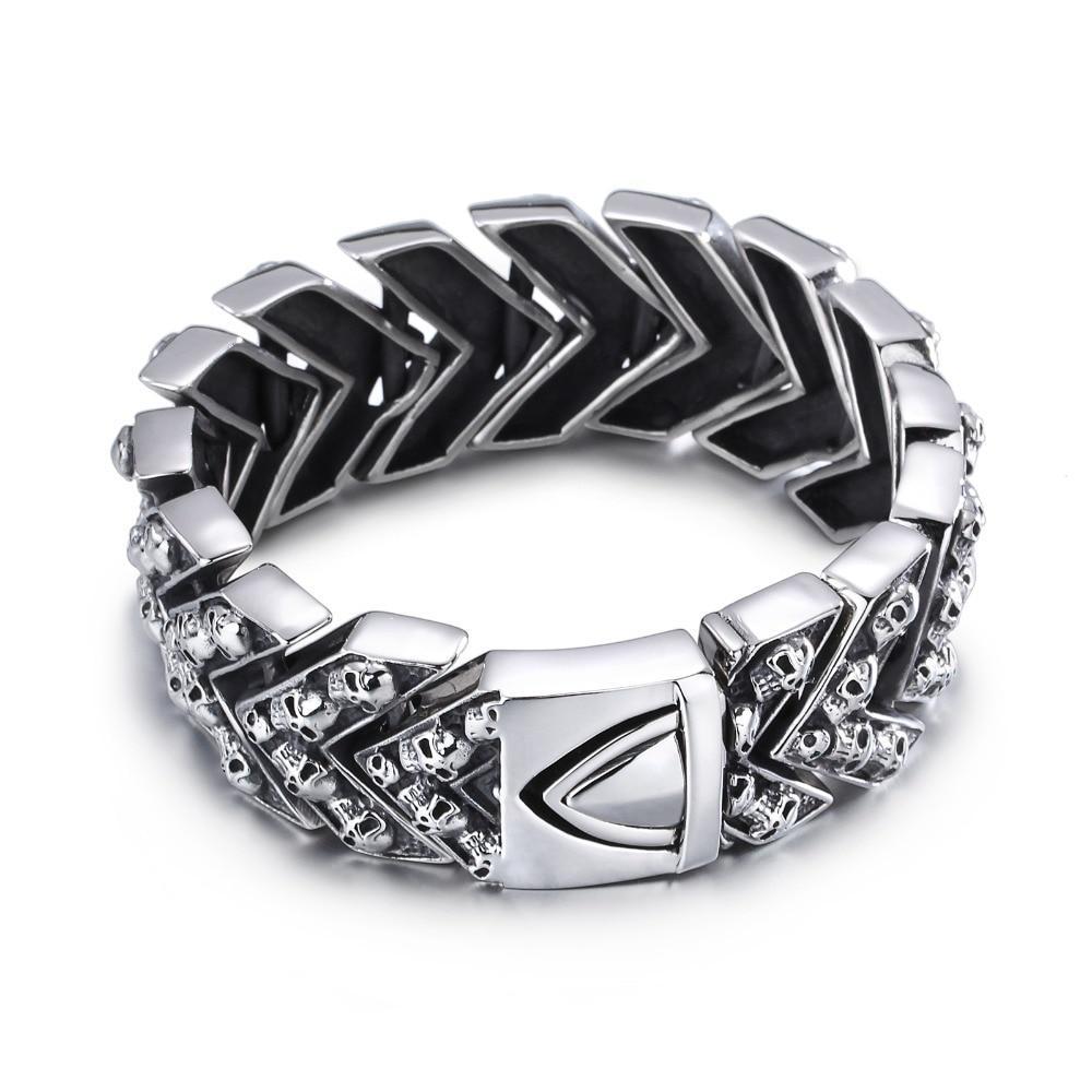 Bracelet Biker Harley (Acier)