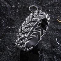 Thumbnail for Bracelet Biker Harley (Acier)