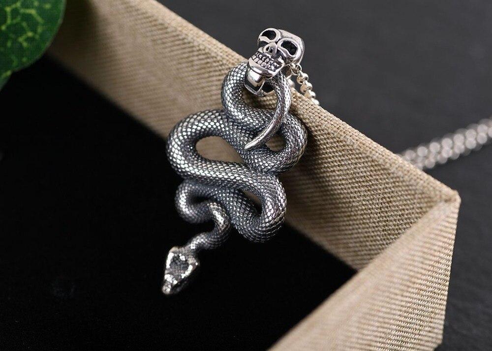 Pendentif Serpent (Argent)