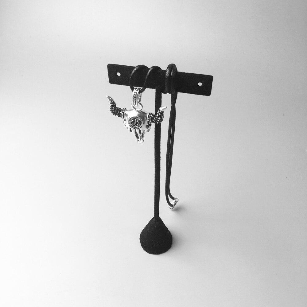 Pendentif Crâne de Buffle (Argent)