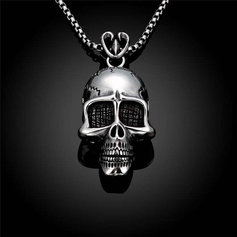 Pendentif Tête de Mort (Acier)