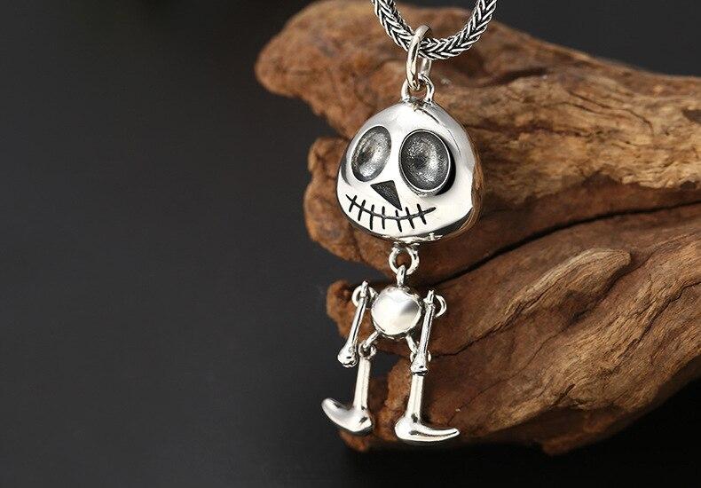 Pendentif Skull Homme (Argent)