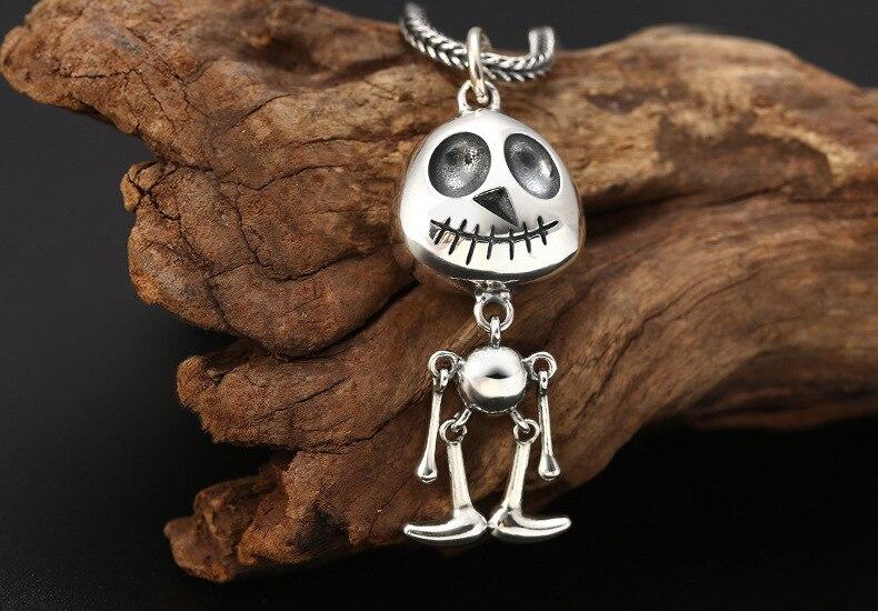Pendentif Skull Homme (Argent)