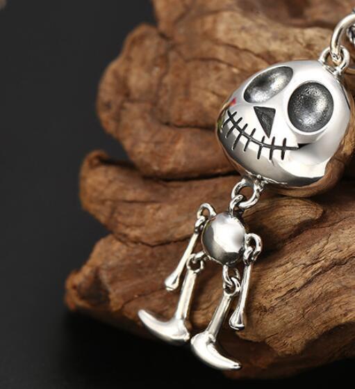 Pendentif Skull Homme (Argent)