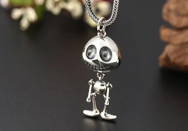 Pendentif Skull Homme (Argent)