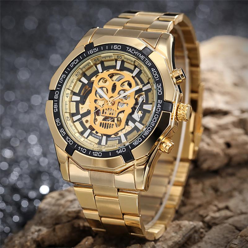 Montre Tête de Mort Luxe