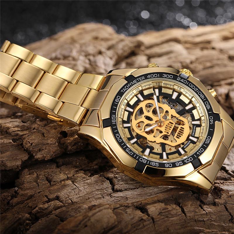 Montre Tête de Mort Luxe