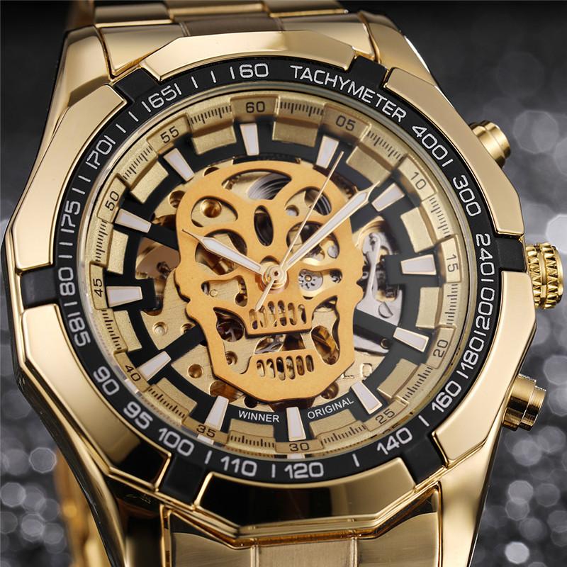 Montre Tête de Mort Luxe