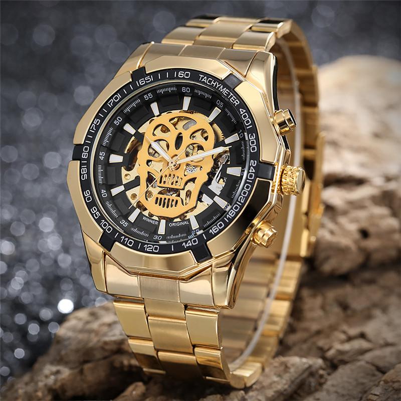 Montre Tête de Mort Luxe