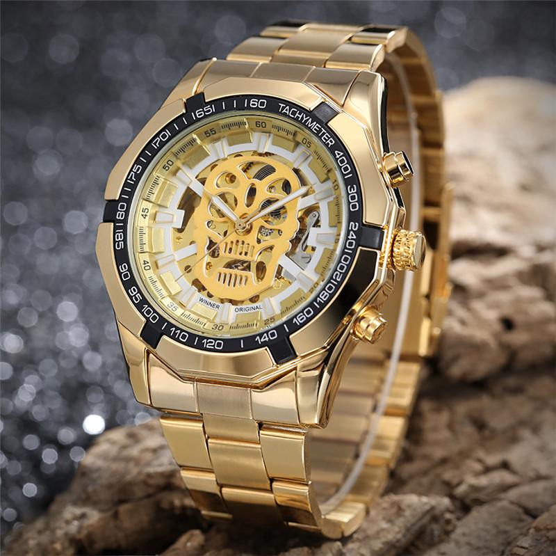 Montre Tête de Mort Luxe