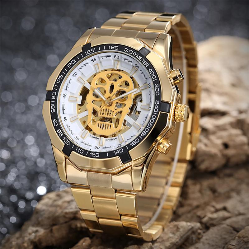 Montre Tête de Mort Luxe