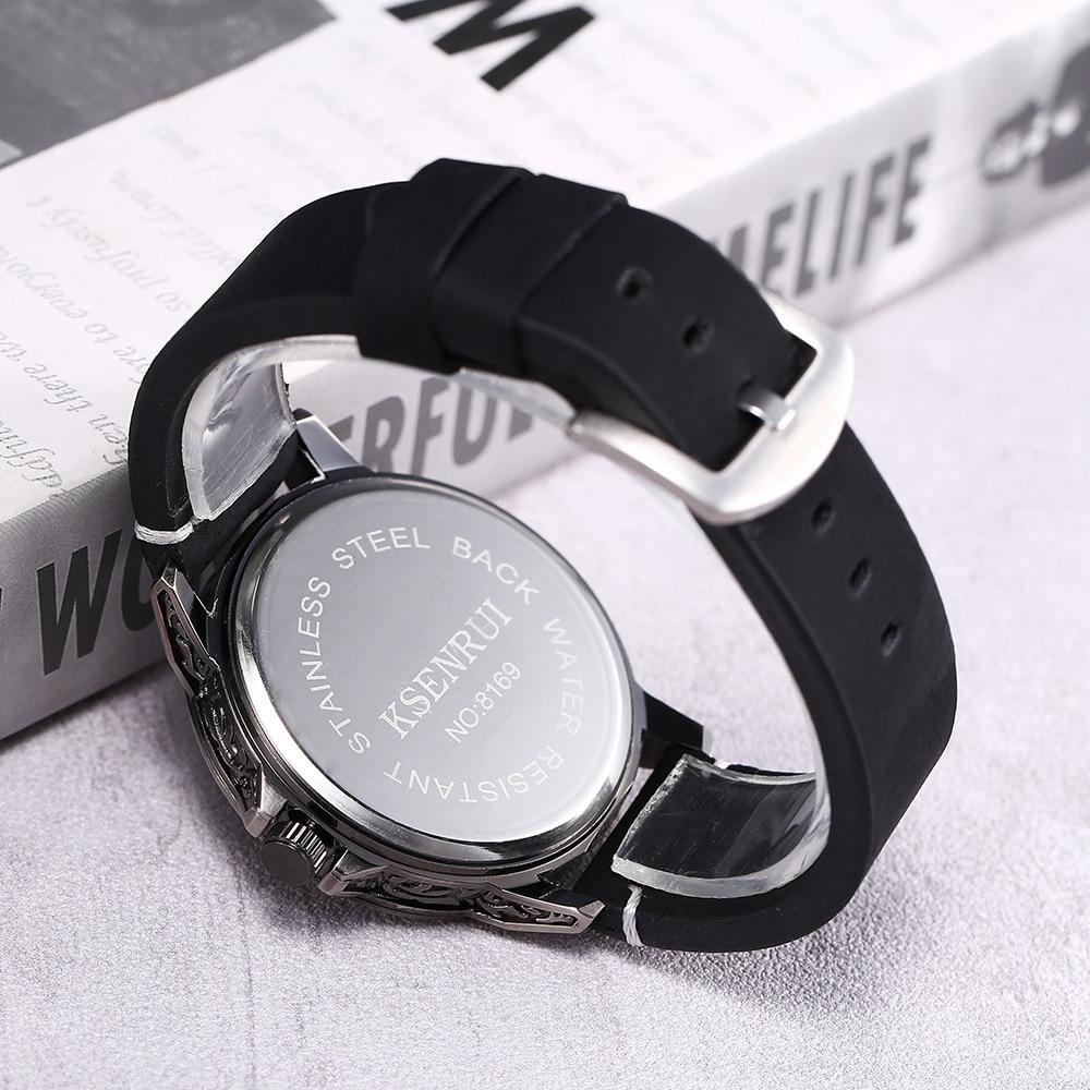 Montre Tête de Mort Homme