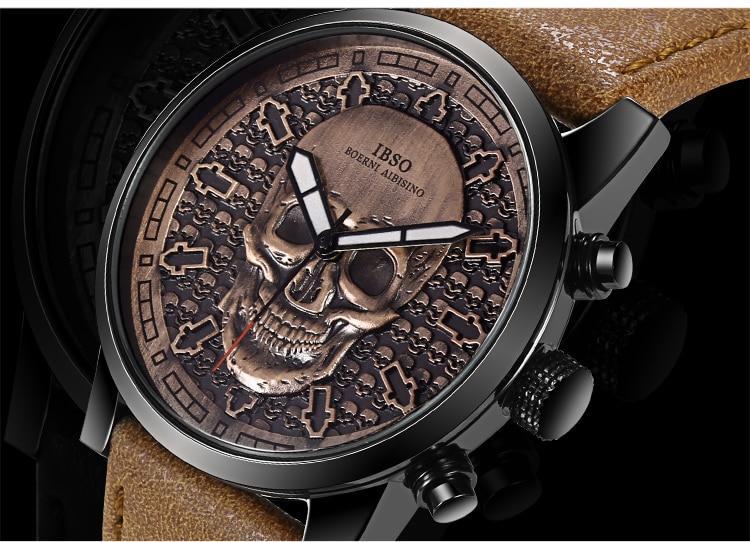 Montre Tête de Mort