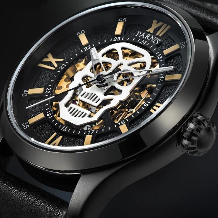 Montre Skeleton Homme