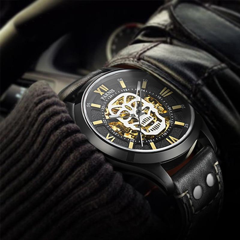 Montre Skeleton Homme