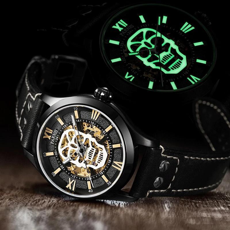 Montre Skeleton Homme