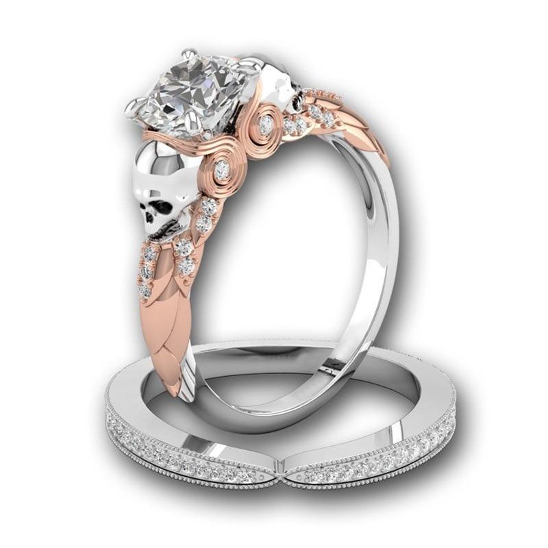 Bague Squelette Femme (Acier)