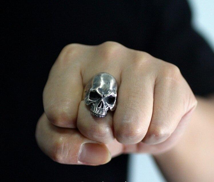 Bague Tête de Mort (Argent)