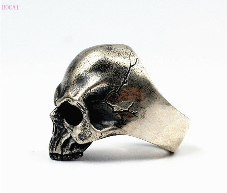 Bague Tête de Mort (Argent)