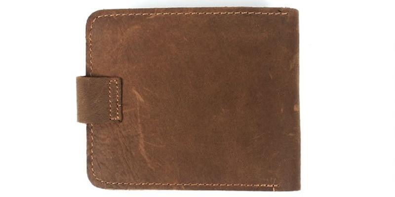 Portefeuille Crâne en Cuir